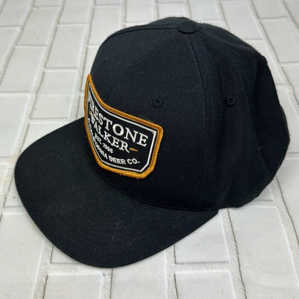 Firestone Walker Hat Snapback Beer Brewing Company Trucker Black Logo - Picture 2 of 7
